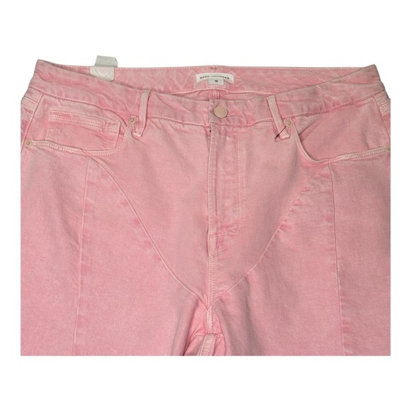 Good American Good Boy Flare Jeans Mineral Rose Quartz. Sz: 15 - Picture 7 of 14